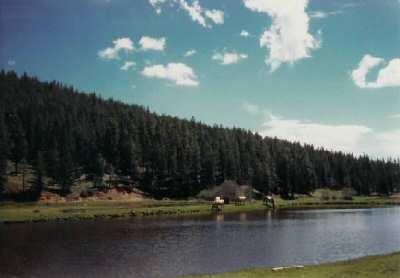 High country lake.