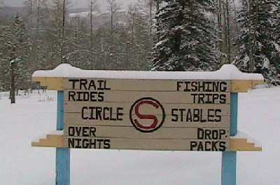 Winter at Circle S Riding Stables